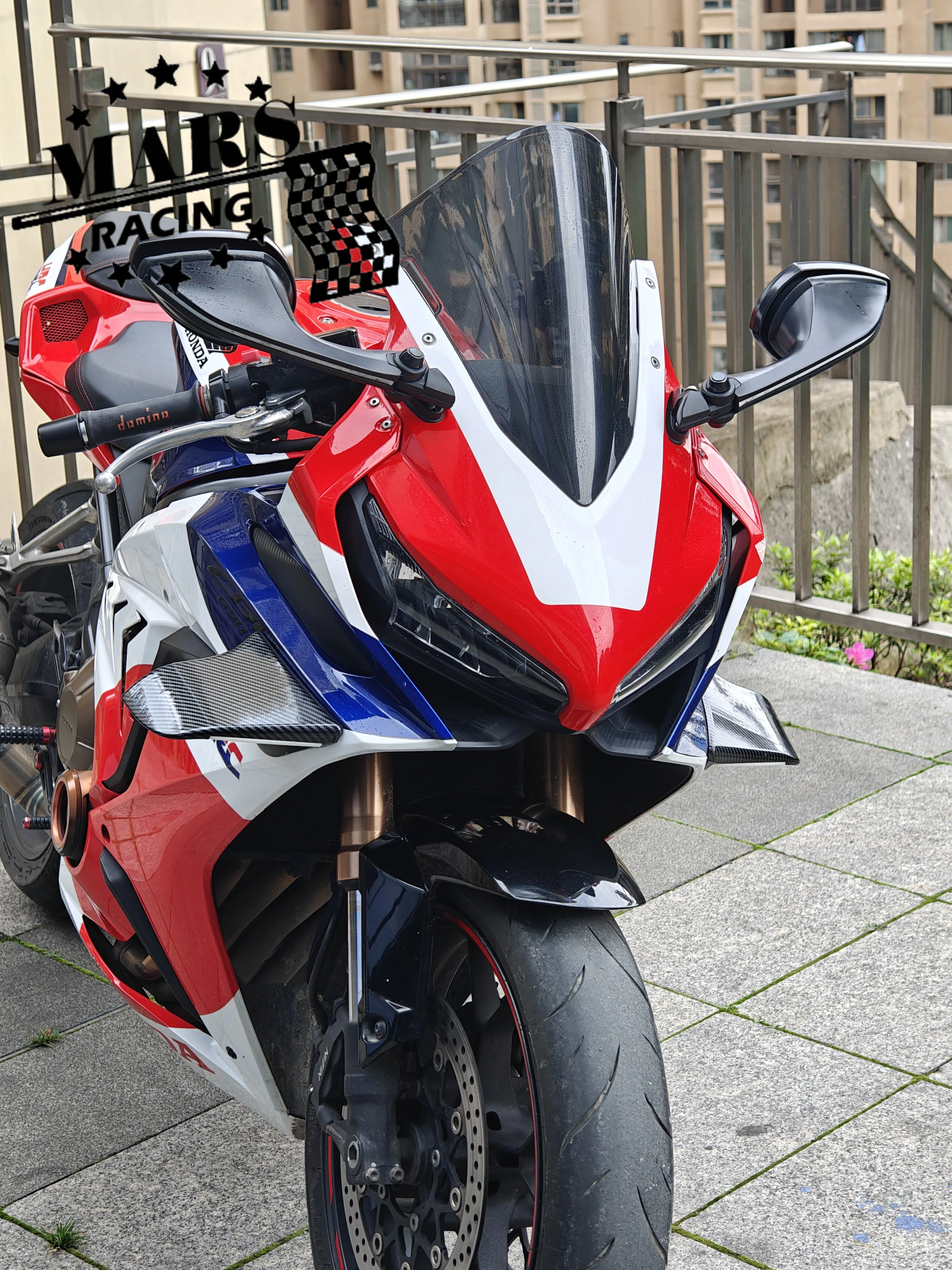 for Honda NEW CBR650R cbr650r 2018-2022 2023 Motorcycle cornering lamp Front Light Cowl Side Winglet Wind Fin Spoiler Trim Cover view 3