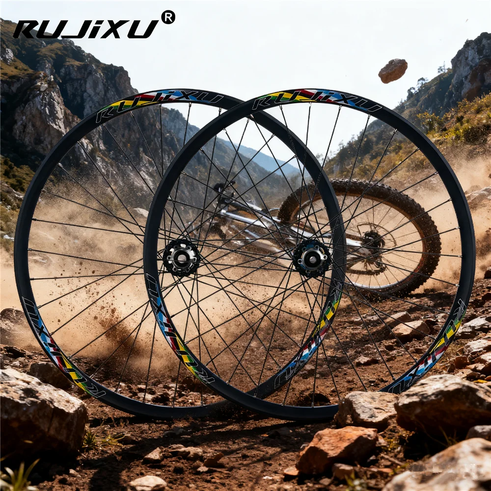 

Колесная пара MTB AM Enduro DH MTB 29 27,5 26 35 мм Широкий обод 110*20 Boost Hub Thru Axle 135 QR 6 Pawls Прочное колесо для горного велосипеда
