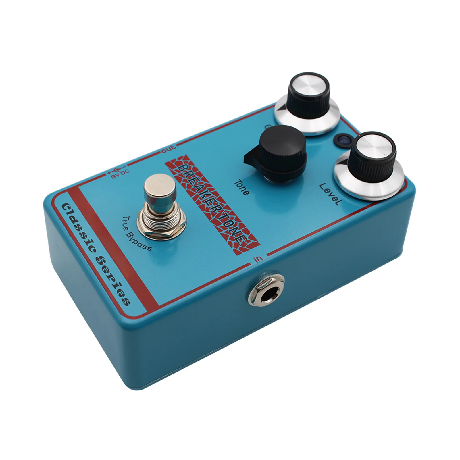 

Классическая педаль эффектов Overdrive MOSKYAUDIO BREAKER TONE Гитарный эффектор Контроль тона Blues Rock True Bypass Вход/выход 6,35 мм