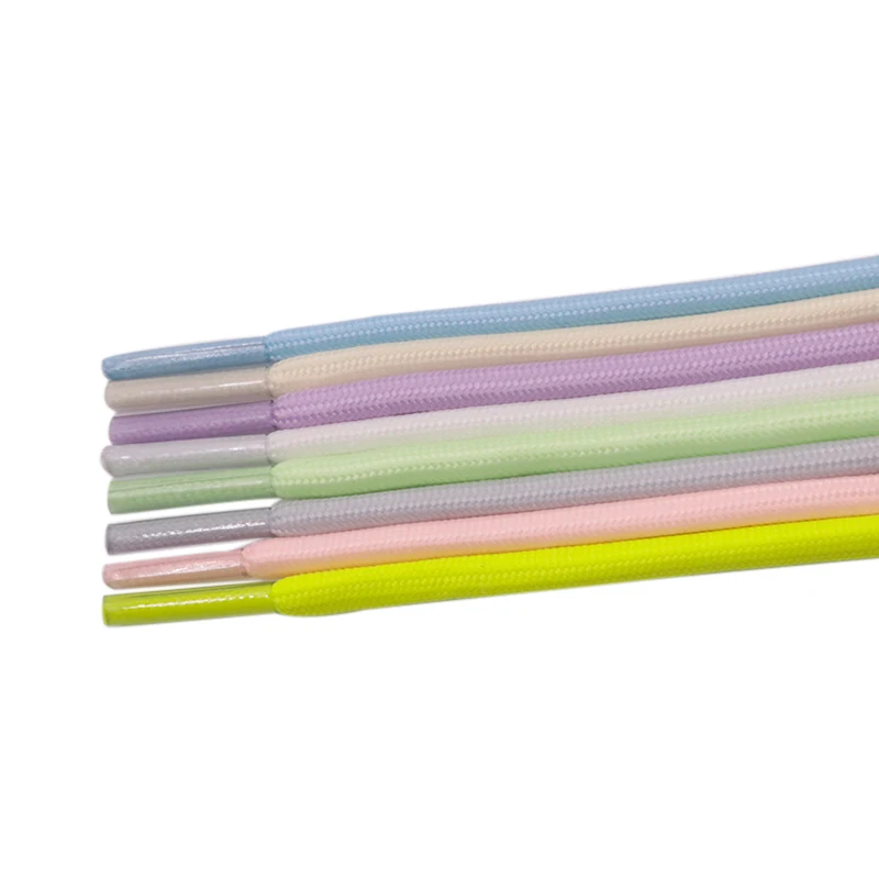 Coolstring Shoe Accessory 4.5MM Trendy Night Glow Luminous Rope Hightlight Fluorescence Eye-Catching Sneaker Boot Cord Wholesale