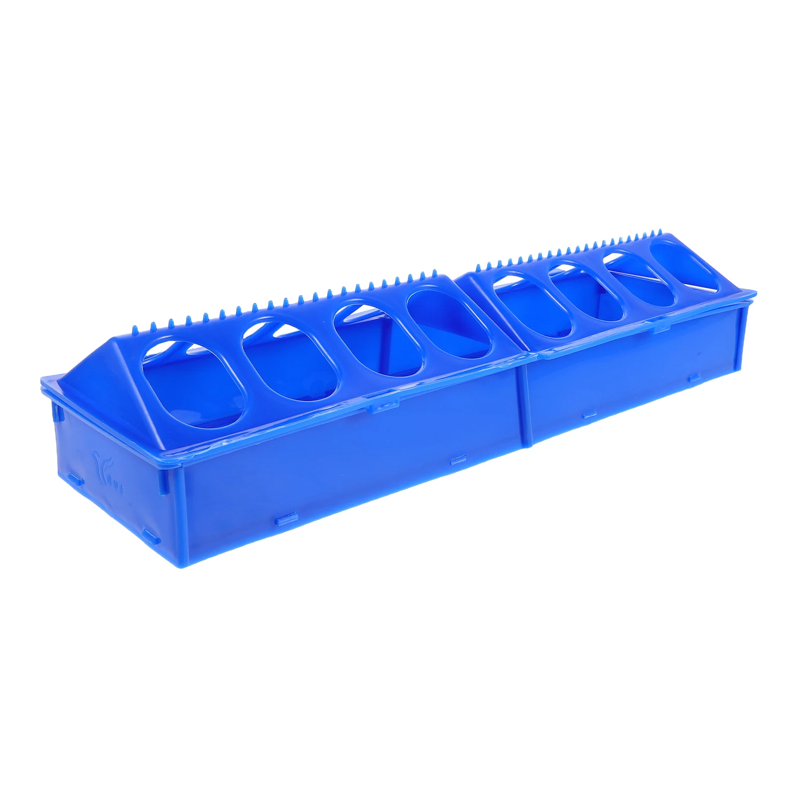 

Pigeon Feeder Feeding Trough Accessories Bird Food Hanging for Cage Small Poultry with Cover