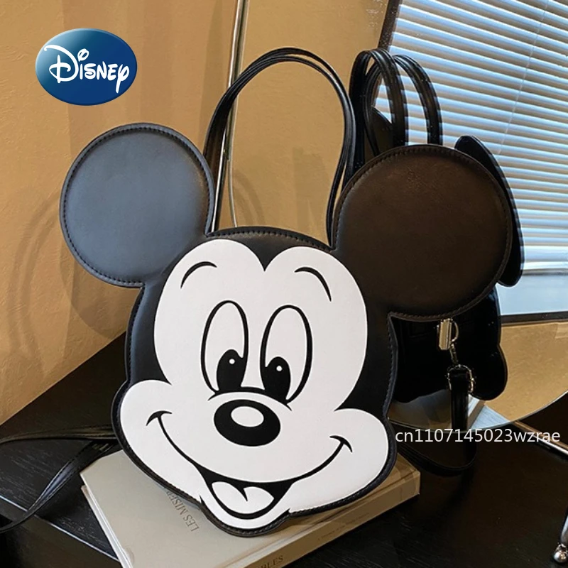 

Disney Mickey Minnie New Women's Handbag Fashion Women's Shoulder Bag 3D Cartoon Multifunctional Women's Bag High Quality
