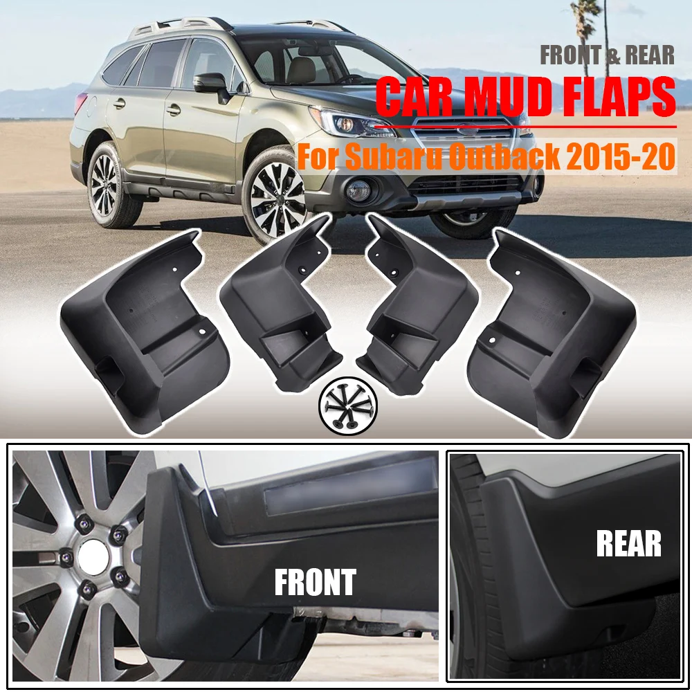 

Брызговики для Subaru Outback 2015-2020, передние и задние