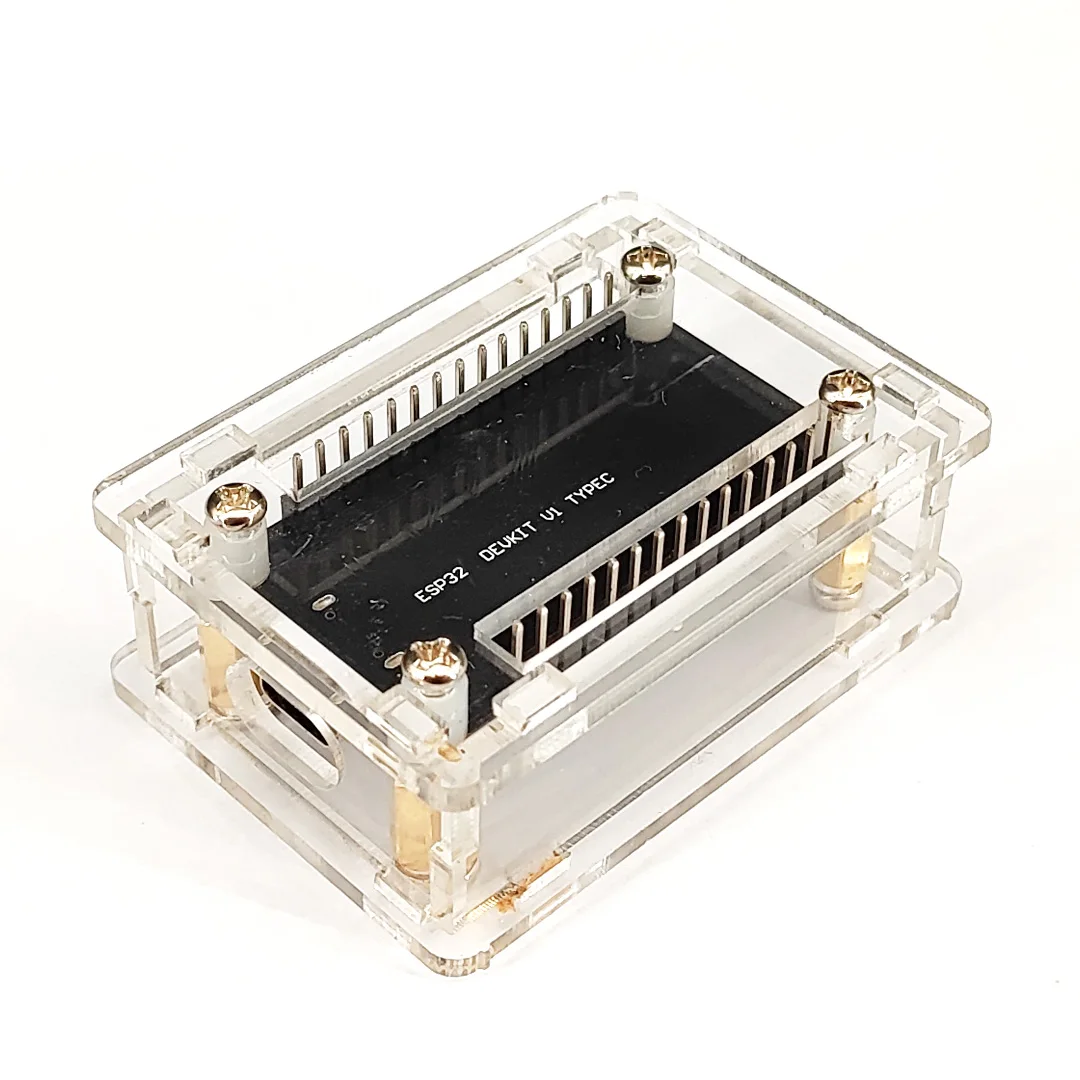 Placa de desarrollo ESP32, caja acrílica tipo C, WiFi y Bluetooth, disponible para elegir