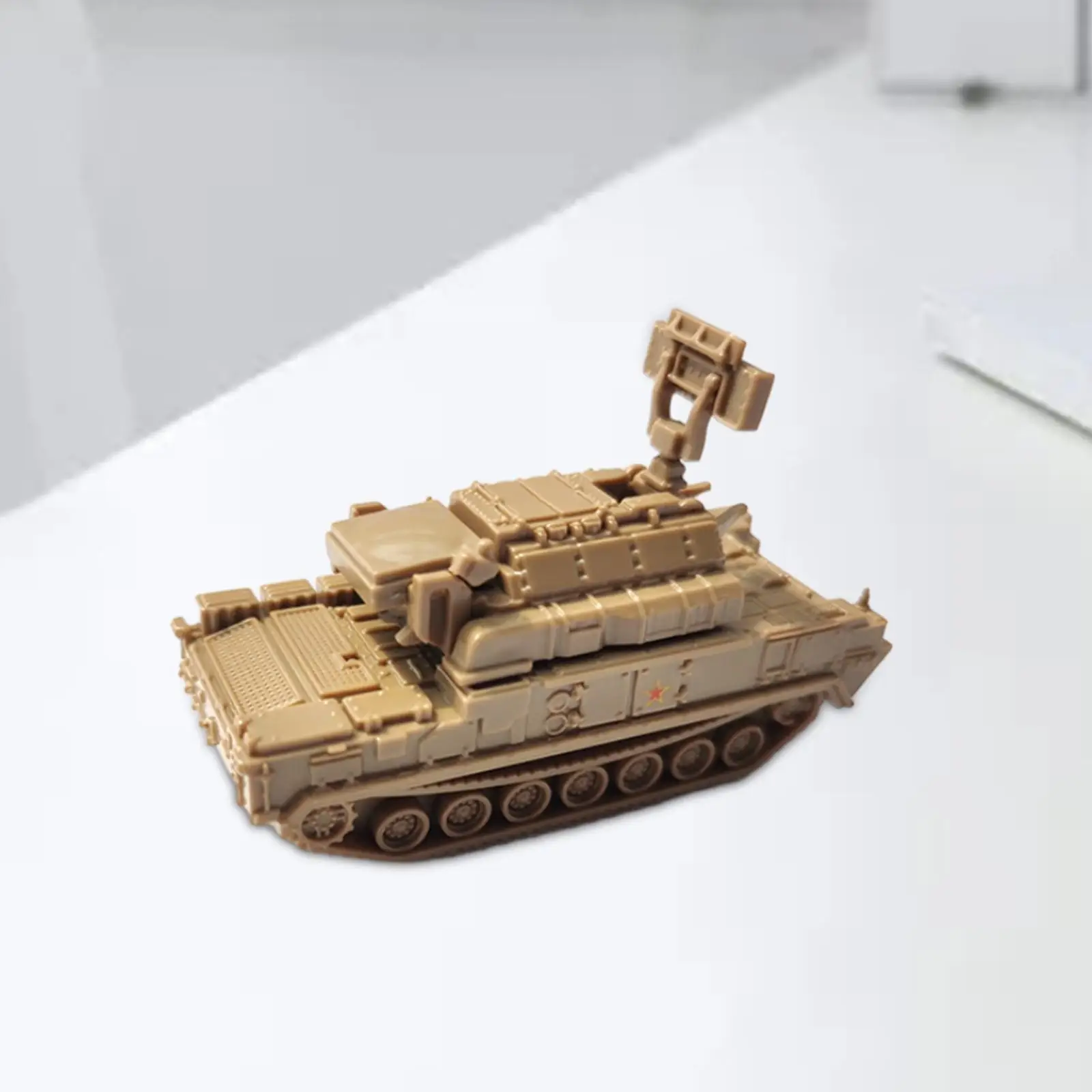 1/144 zmontowany model czołgu zestawy modeli do budowania Model czołgu opancerzonego gąsienicowy rydwan gąsienicowy na prezent kolekcje chłopcy wyświetlacz