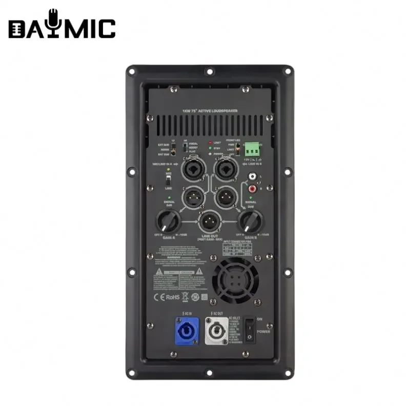 Factory K12a 1000W professional amplifier Module board Class D Power Amp for Full-range speakers