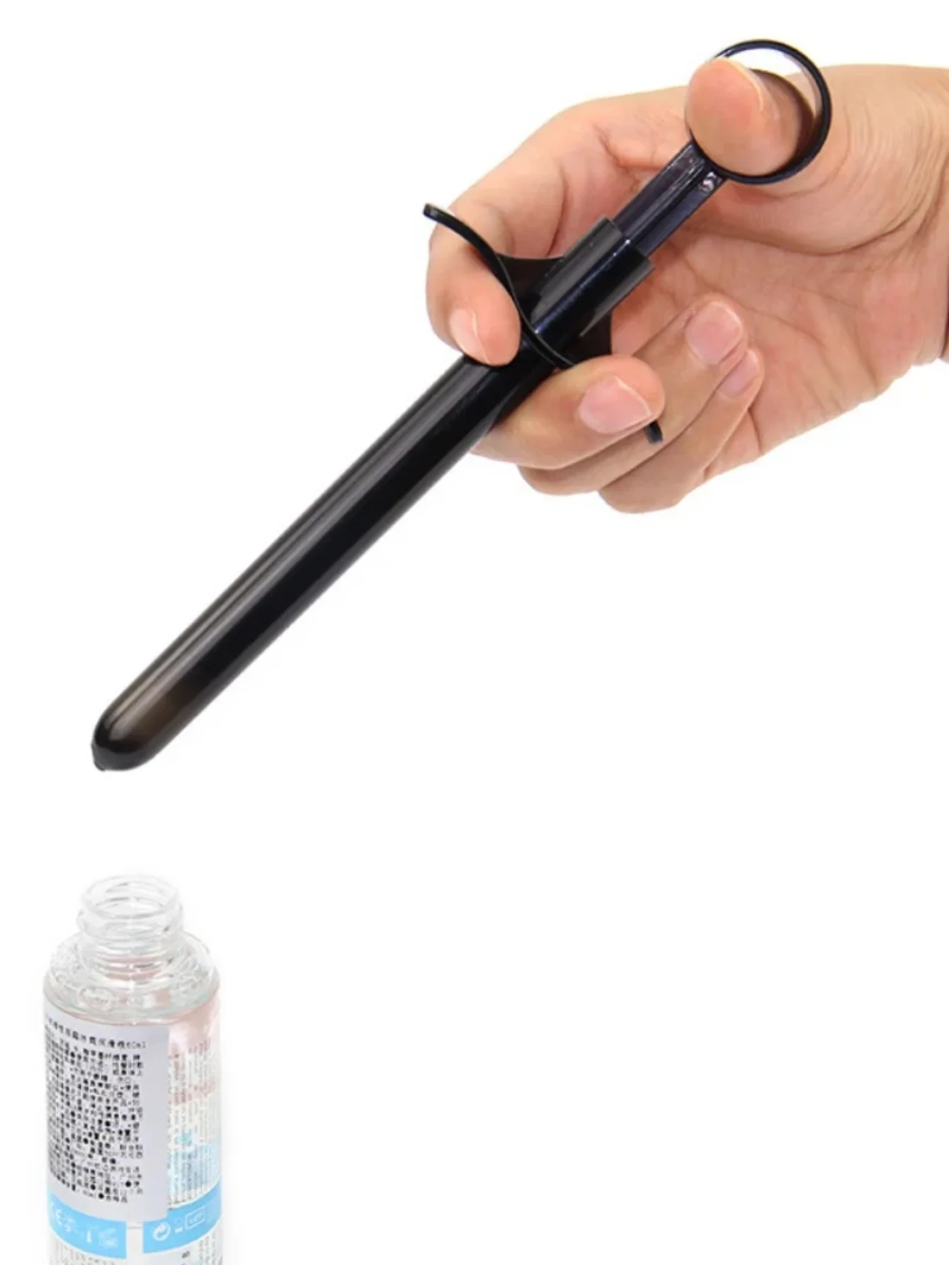 남성 여성 주입 윤활제 오일 발사기 항문 청소 도구 관장기 윤활제 인젝터 10ML 항문 플러그 성인 에로틱 섹스 토이