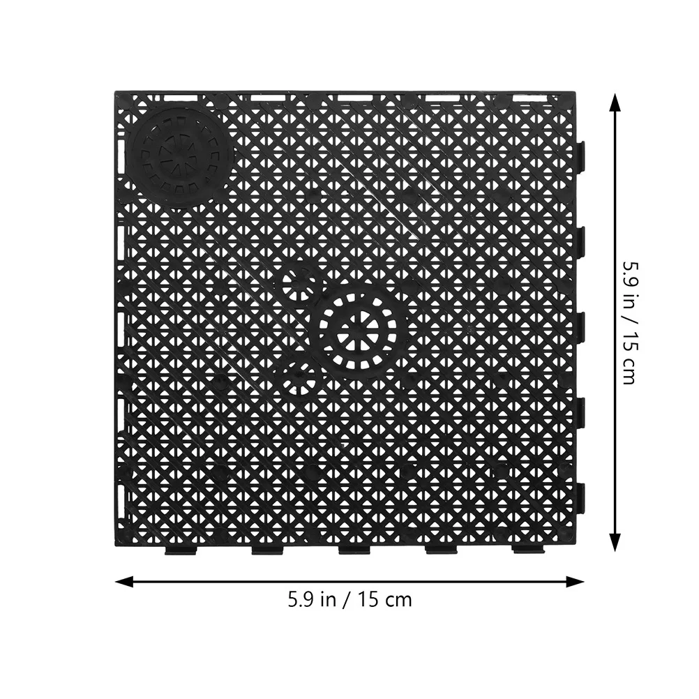 

12Pcs Aquarium Filter Plates PP Fish Tank Bottom Filter Tray Dividers Isolation Boards Aquarium Grid Divider Accessories