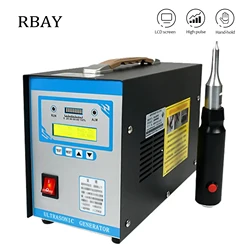 Ultrasonic Plastic spot Welding Machine 700W Plast Welder 28kHz Ultrasonic Welding Equipment car body repair with two nozzels