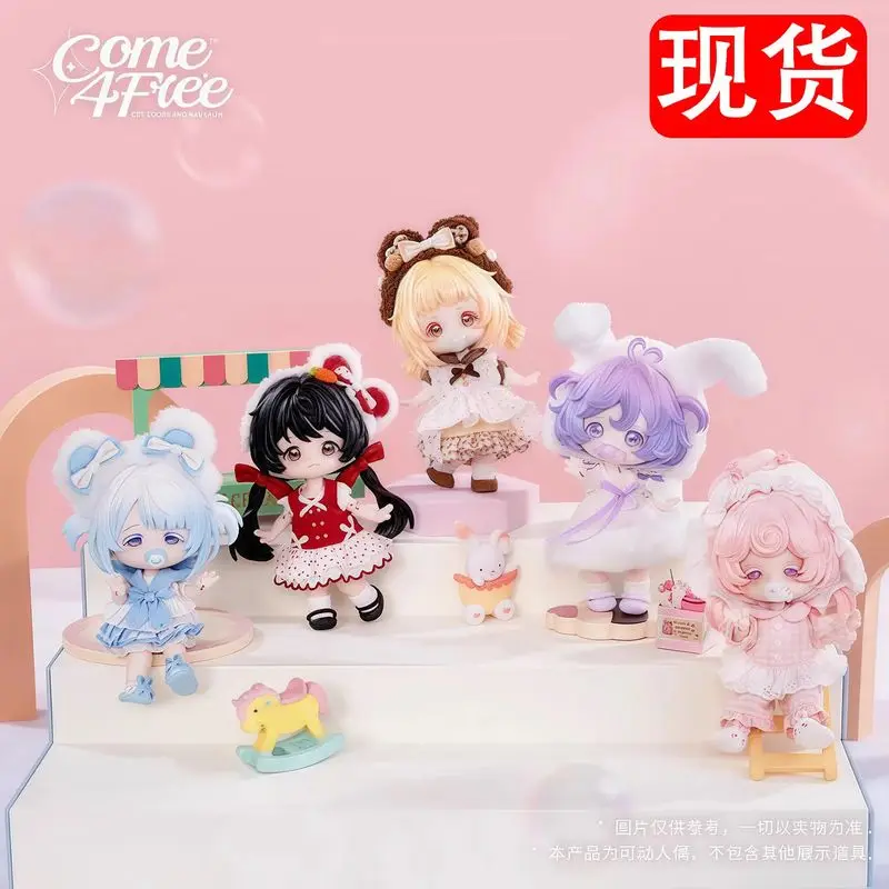 Come4free Blind Box Series Bjd Doll Dress Up Collectible Ornament Desktop Decoration Surprise Gift For Collectors view 2