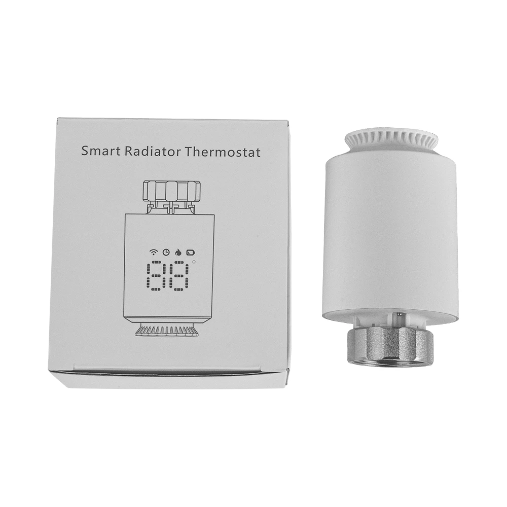 Smart Programmable Radiator ZigBee Thermostatic Radiator Valve Battery Power Home Hotel Use Smart Thermostat Valve