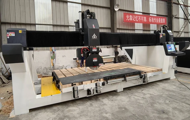 Cnc Marble And Granite Cutting Machine Hot Sale Factory Direct Price 5 Axis CNC Bridge Saw stone cutting machine