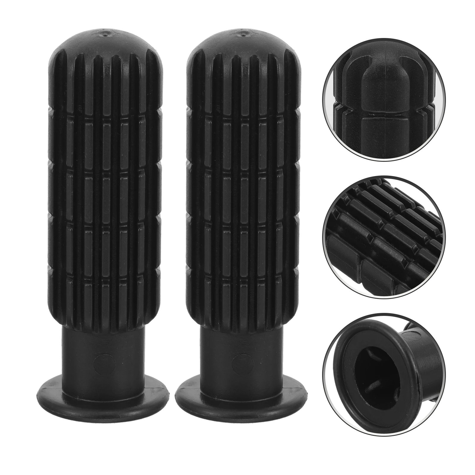 

1 Pair Desktop Football Handles Durable 0 7m Table PVC Material Replacement Foosball Grips Ergonomic Design