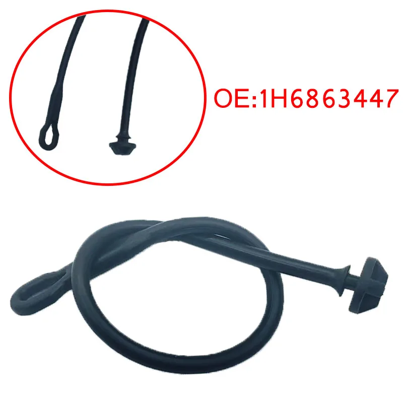 1/2X Rear Trunk Parcel Shelf Strap 1H6863447 For Vw Golf Mk2 Mk3 Gti