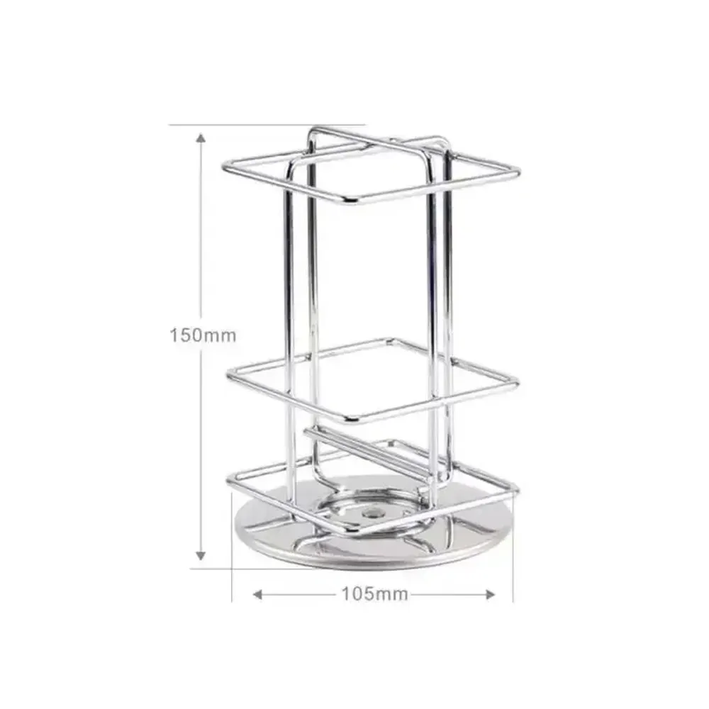 Rotatable Coffee Pod Holder For Nespresso Rotatable Display Storage 40 PCS Capsule Metal Stand Rack Tower Stand Storage Shelves