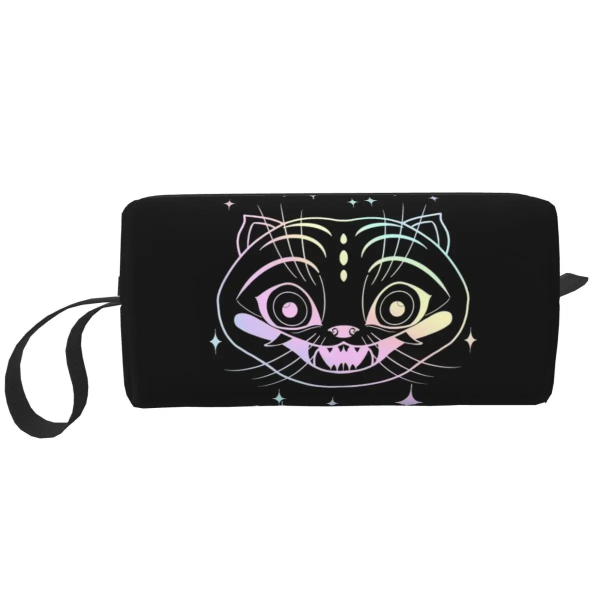 

KPop Demon Hunters Tiger Makeup Bags Women Cosmetic Bag Trendy Waterproof Makeup Organizer Case