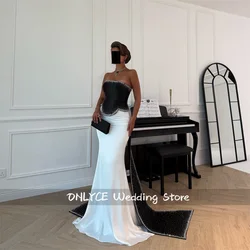 Strapless Crystal-Embellished Prom Dresses 2025 Long Bodice Beading Evening Dress Formal Occasion فساتين سهرة Customized