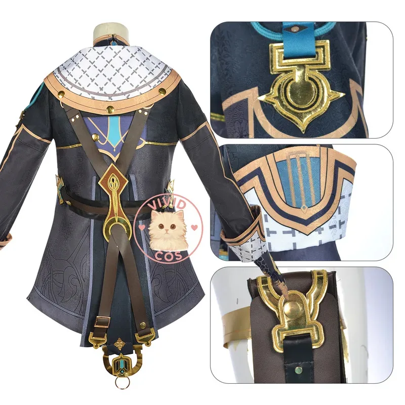 

Genshin Impact Freminet Fontaine Cosplay Full Set Anime Outfit Collection for Women Role-playing as Game Character
