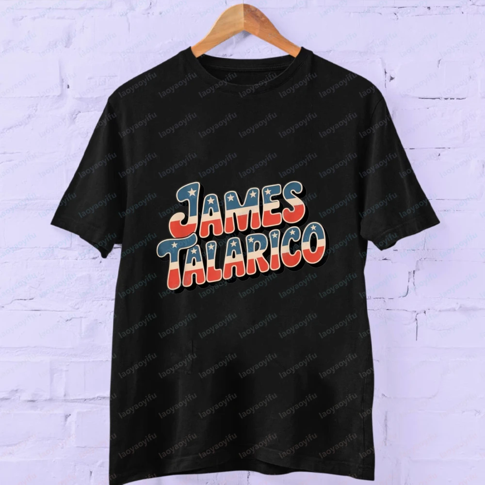 James Talarico Texas Democrat Political Campaign Supporter T-Shirt Y2k Tops Harajuku Shirts for Women Vintage Aesthetic Clothes