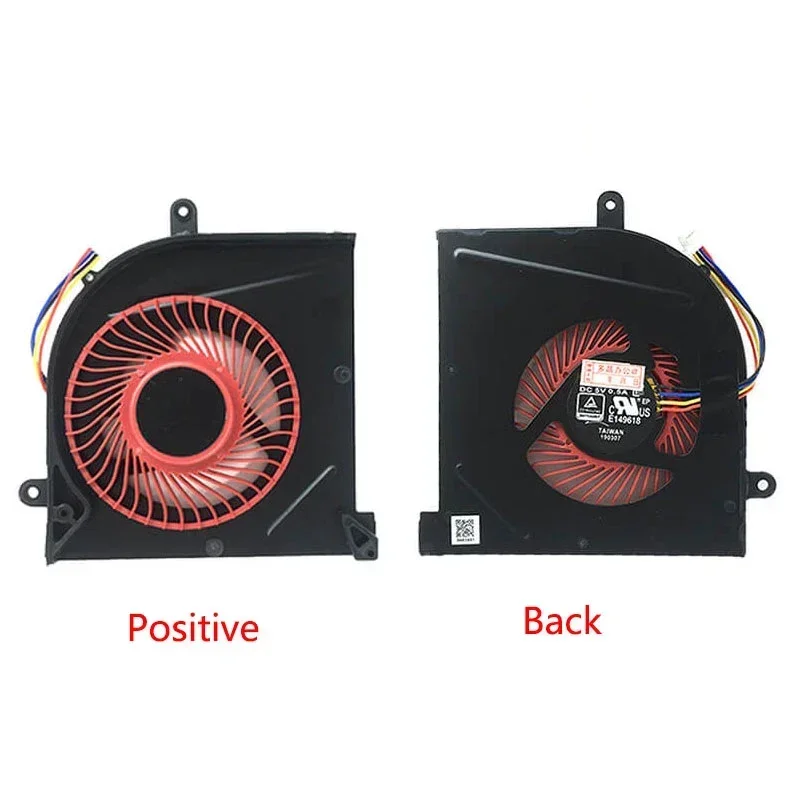 New GPU Cooling CPU Fan Replacement for MSi GS63 GS63VR GS73VR MS-16K3 MS-17B1 MS-17B2 BS5005HS-U2F1 BS5005HS-U2L1