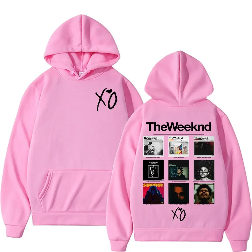 Rapper The Weeknd Album Cover Grafik-Hoodies für Männer und Frauen, Modische Hip-Hop-Pop-Musik-Sweatshirts, Körperwärmer, Komfort-Hoodie-Pullover – Detail 7