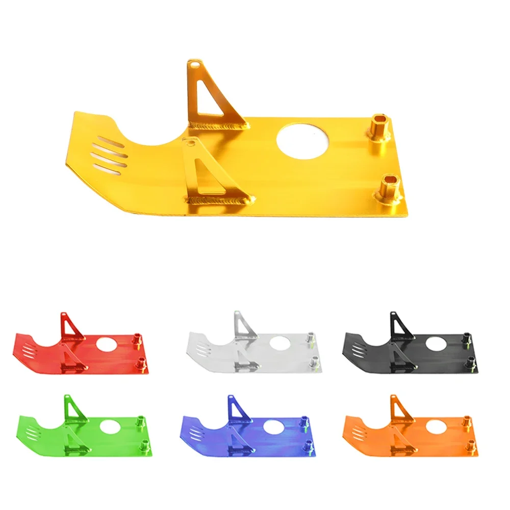 

Нижняя нижняя защитная пластина из алюминиевого сплава (защитная крышка шасси двигателя) — универсальная подходит для аксессуаров для пит-байков