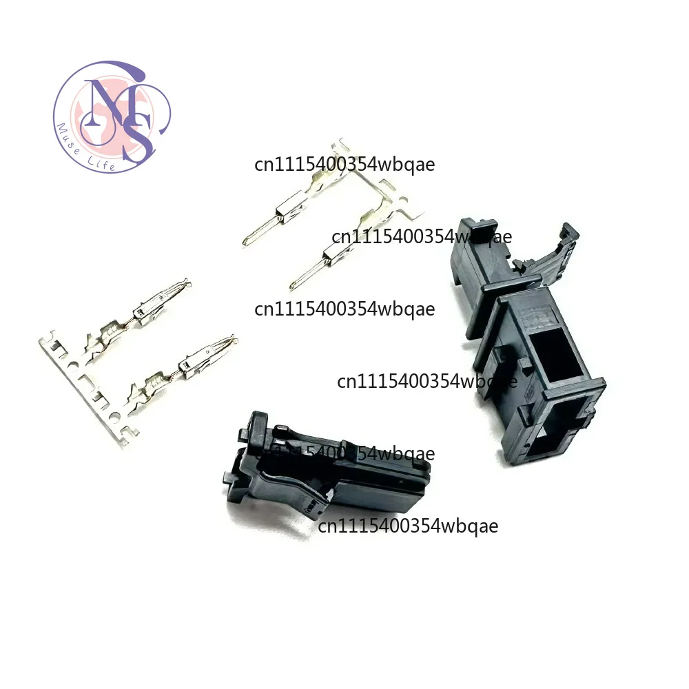 ZOCI-1 Set OE 2 Pin License Light Socket Door Light Connector Trunk lights Horn Sensor Plug For Skoda 3B0972712 1J0971972