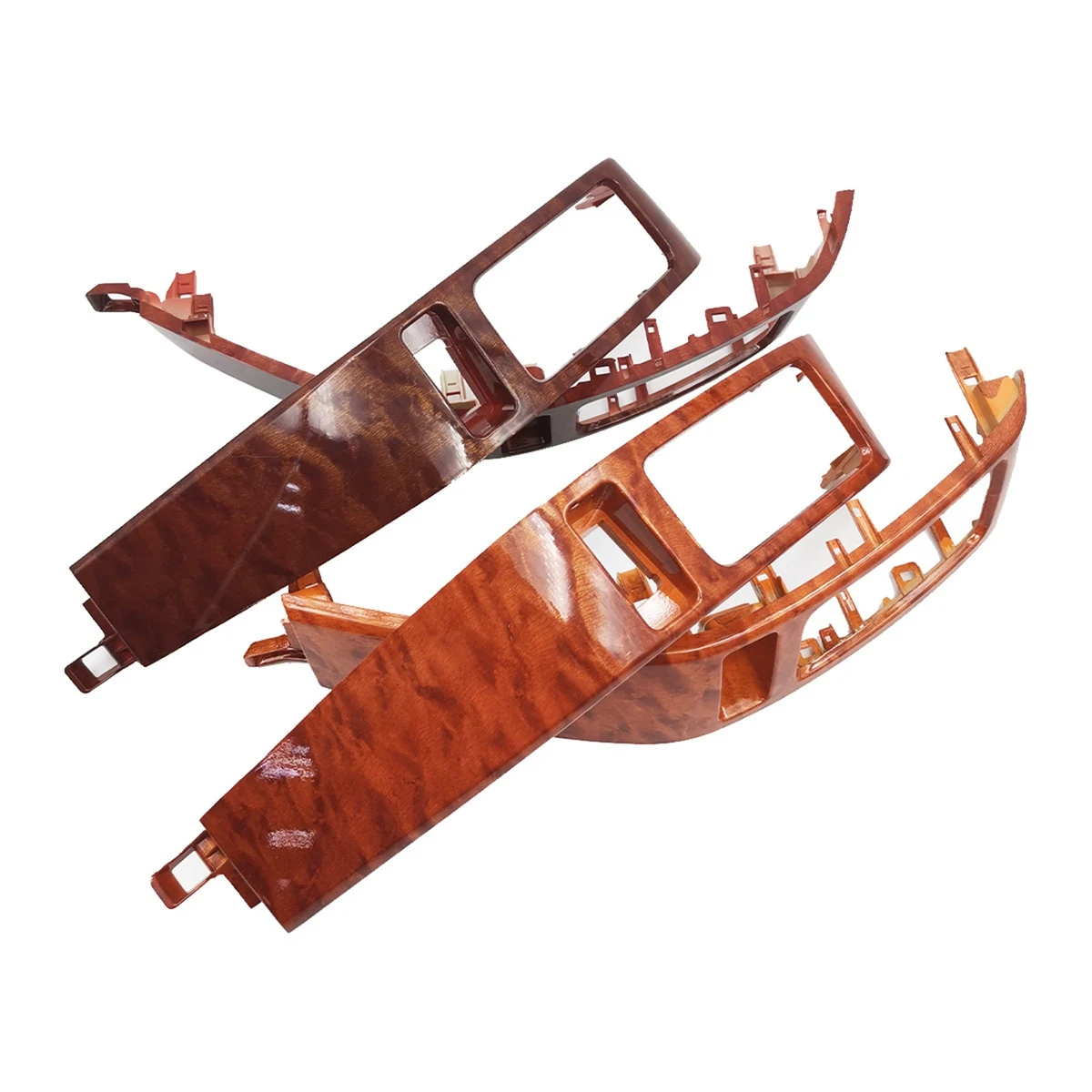 

AC34-Car Air Conditioner Outlet Frame For Toyota Land Cruiser Prado 120 FJ120 Lexus GX470 2003-2009 Replacement Kit Dark Walnut