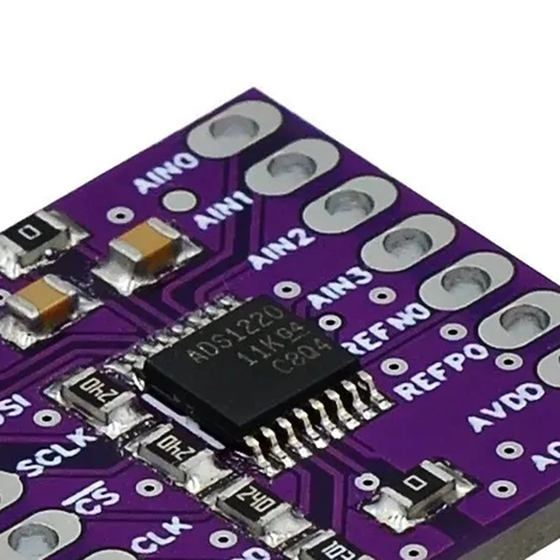 2X ADS1220 ADC 24 Bit Converter Module Low Power 24 Bit Analog-to-Digital Converter