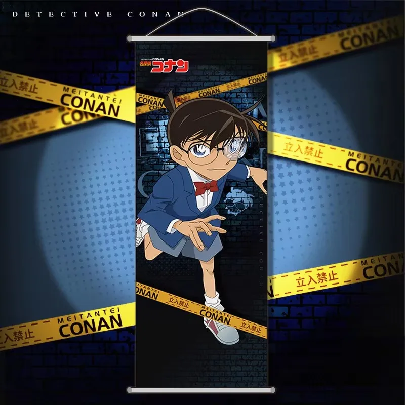 

Detective Conan Kid the Phantom Thief Mouri Ran Animation Peripherals Posters Wallpapers HD Scrolls House Decoration Gifts 25*70