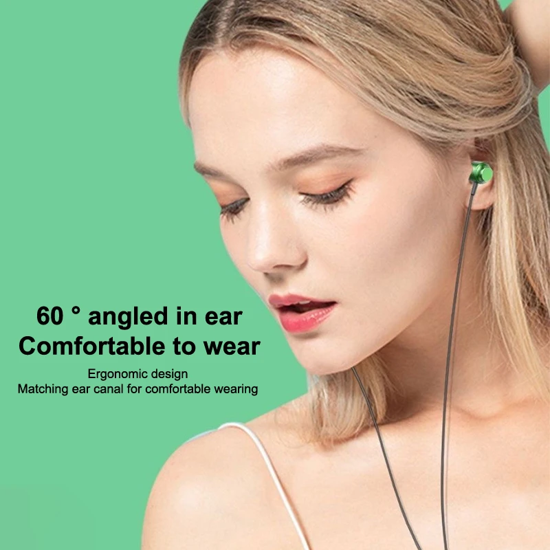 Metal Elbow Gaming Headphones In-ear 3..5mm/type-c Wire-controlled Headphones Comfortable In-ear Students General Music Calls