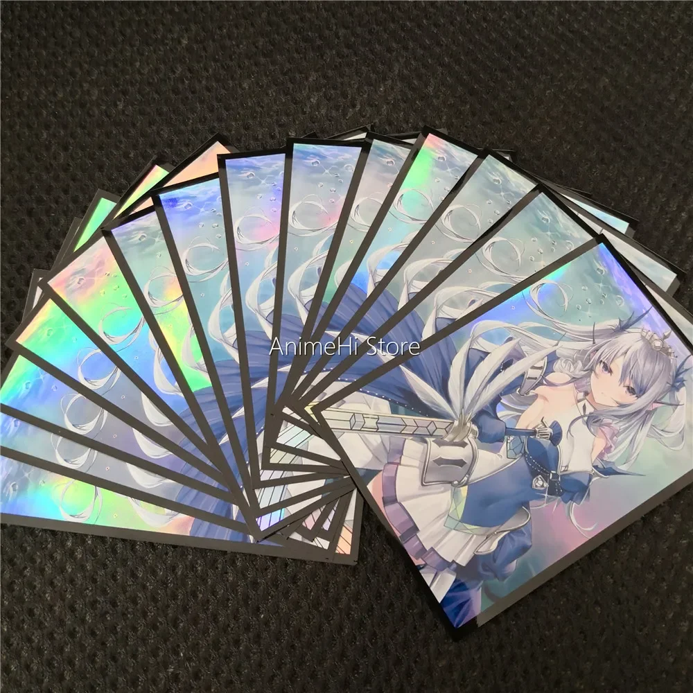 ¡Juego Yu-Gi-Oh! Tearlaments Scheiren Fundas para tarjetas Anime Yugioh Funda protectora para tarjetas holográficas para regalo