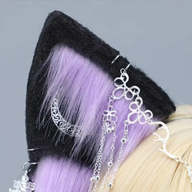652F Sang Trọng Tua Rua Băng Đô Quấn Tóc Trung Quốc Cổ Đại Bèo Đầu Cosplay Đạo Cụ HairHoop Truyện Tranh Thể Hiện Mũ Đội Đầu