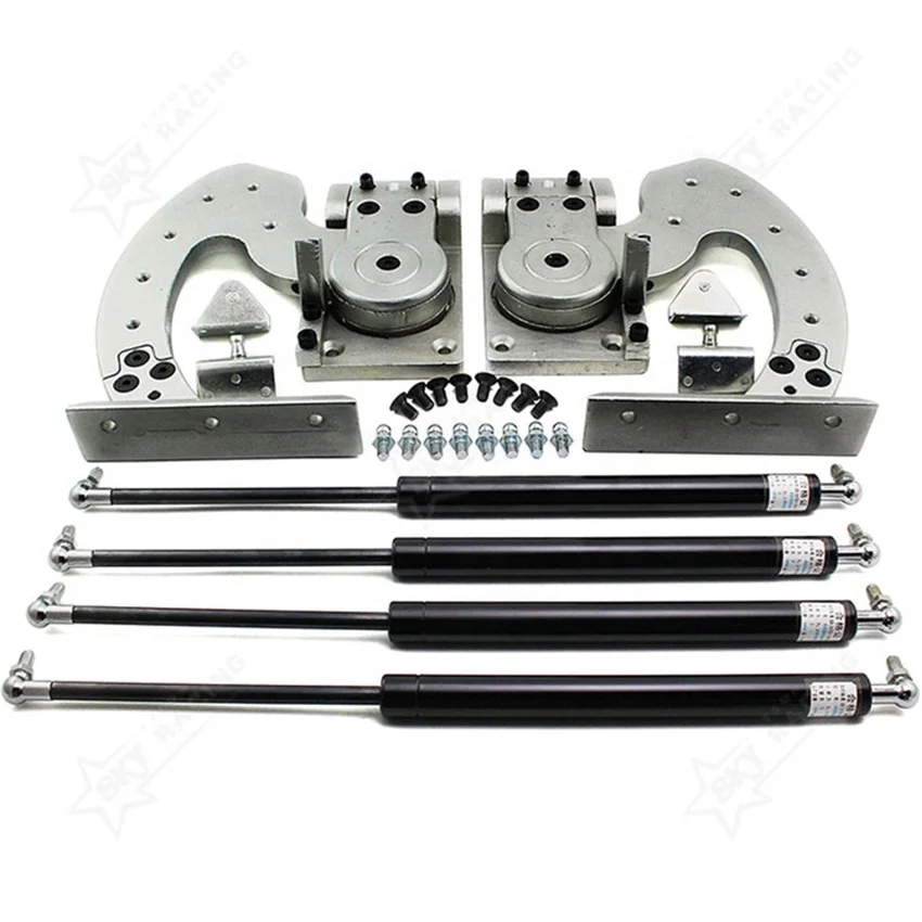 

For JDM USDM Auto Modification Car Door Open Parts Bolt On Automatic Vertical Universal Lambo Doors Hinges Kit