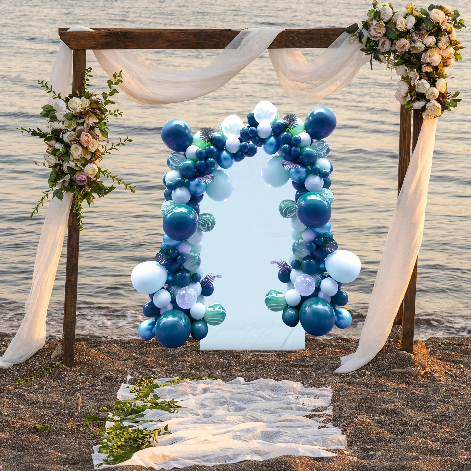 

Arch Cover Backdrop Fabric Durable Wedding Party Decoration Elegant Event Accessories Versatile Wall Stand Cover Romantic