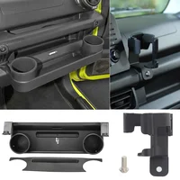 Caja de almacenamiento de expansión con mango de copiloto para coche, soporte multifunción para teléfono, accesorios para Suzuki Jimny JB64 JB74 2019-2025