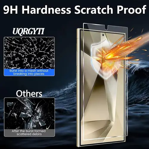 S26 S25 Ultra Protective Glass For Samsung Galaxy S25 S24 Ultra Screen Protector A17 A27 A37 A57 A56 A36 A26 A55 A54 A53 A15 A16 A35 Glass S21 S22 S23 Plus Pelicula Cristal Templado S24 FE Phone Front Film - Image 2