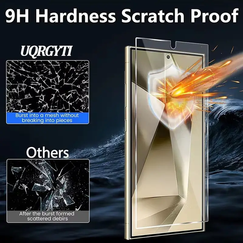 S26 S25 Ultra Protective Glass For Samsung Galaxy S25 S24 Ultra Screen Protector A17 A27 A37 A57 A56 A36 A26 A55 A54 A53 A15 A16 A35 Glass S21 S22 S23 Plus Pelicula Cristal Templado S24 FE Phone Front Film - Image 2