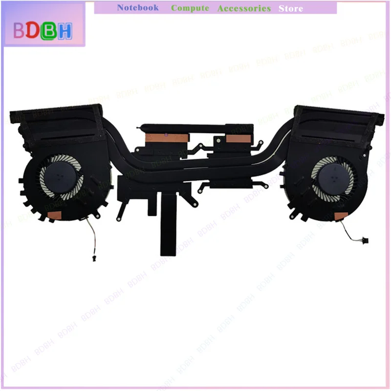 For HP OMEN 5 PLUS 15-DK TPN-C141 CPU / GPU Cooling Fan Heatsink Set