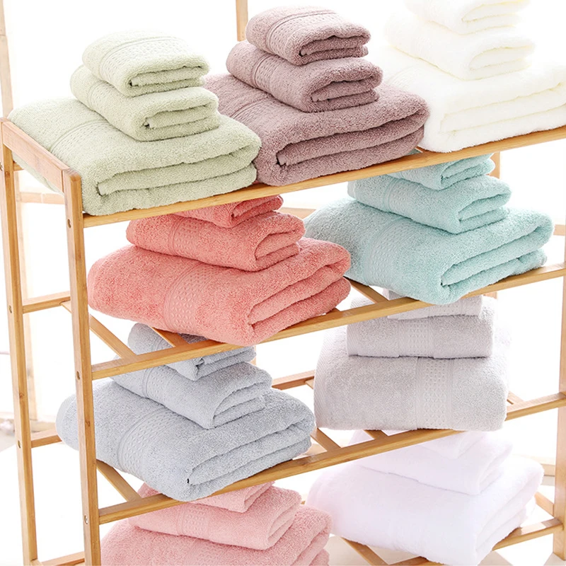 High quality pure cotton thickened Adult towels Soft and absorbent towels for both men women's household useDaily face washtowel