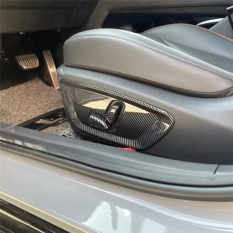 

Car Seat Adjustment Switch Buttons Panel Cover Trim For Changan UNIV UNI-V 2023 2024 Parts - ABS Carbon Fiber