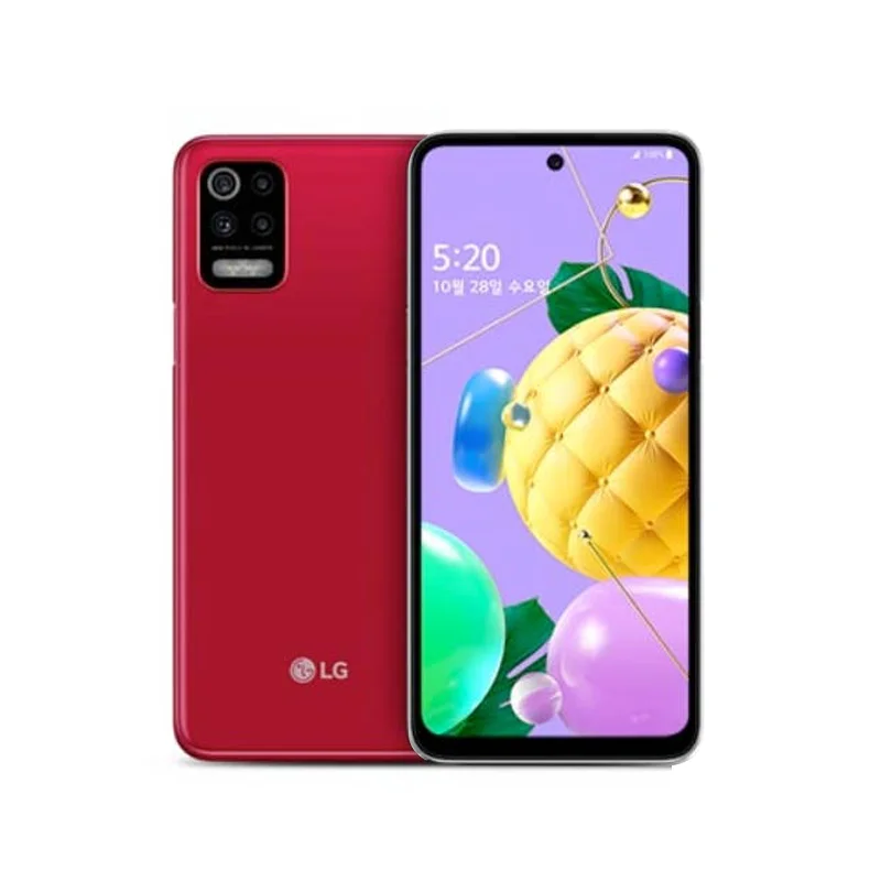 هاتف LG Q52 4G الذكي CPU MediaTek Helio P35 MT6765 6.6 بوصة 4000 مللي أمبير 48 ميجابكسل كاميرات أندرويد هاتف مستعمل