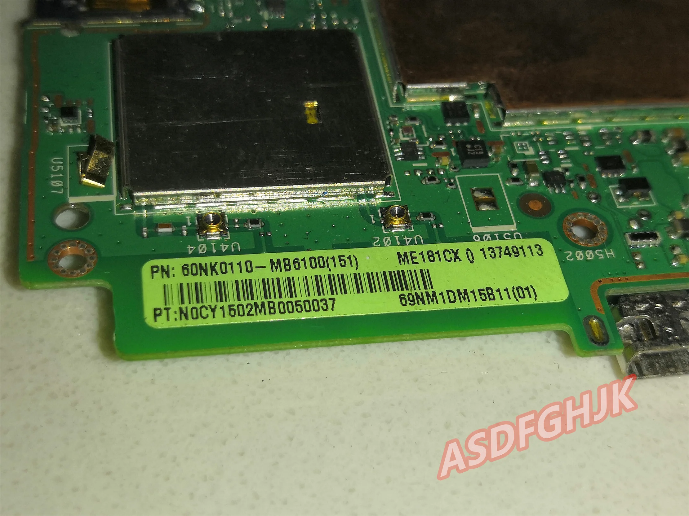 for Asus Memo Pad 8 ME181C REV 1.5 MAINBOARD ME181CX MOTHERBOARD 100% Perfect Work