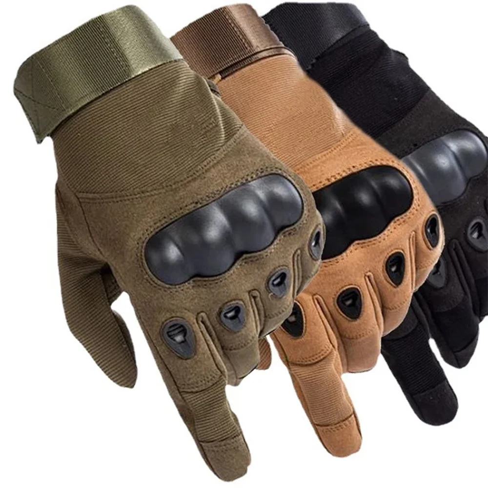 Tactical Gloves For Men, Long Finger Gloves For Outdoor Sports, Cycling, Fitness, Year-Round Fishing, All Finger Gloves image 4