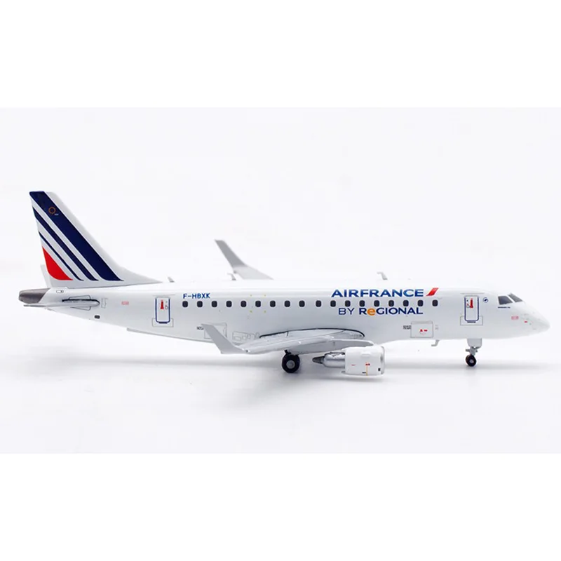 Odlew w skali 1:400 Air France Embraer 170LR kolekcja Model samolotu ze stopu F-HBXK pamiątkowe ozdoby wystawowe