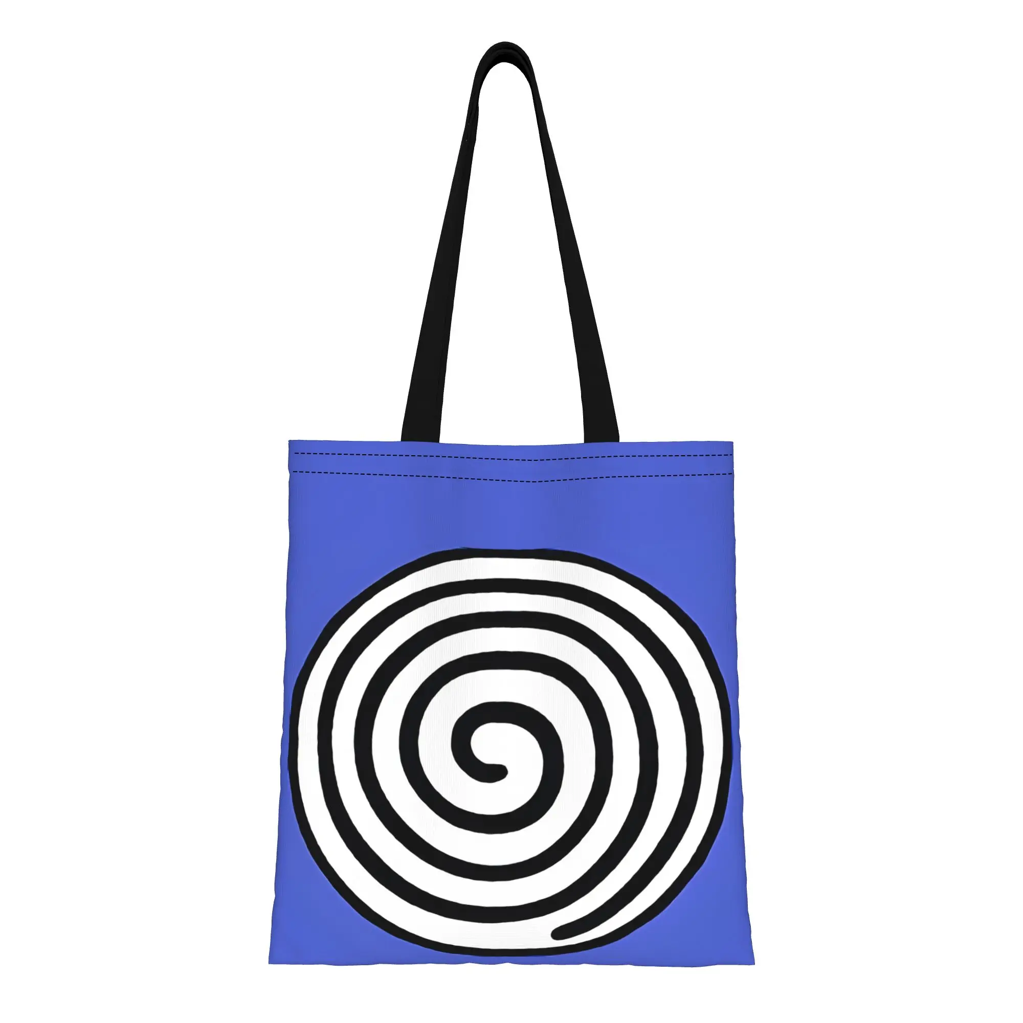 

Poliwhirl Pokemon Canvas Tote Bag Perfect for Travel Women's Top-Handle Bags