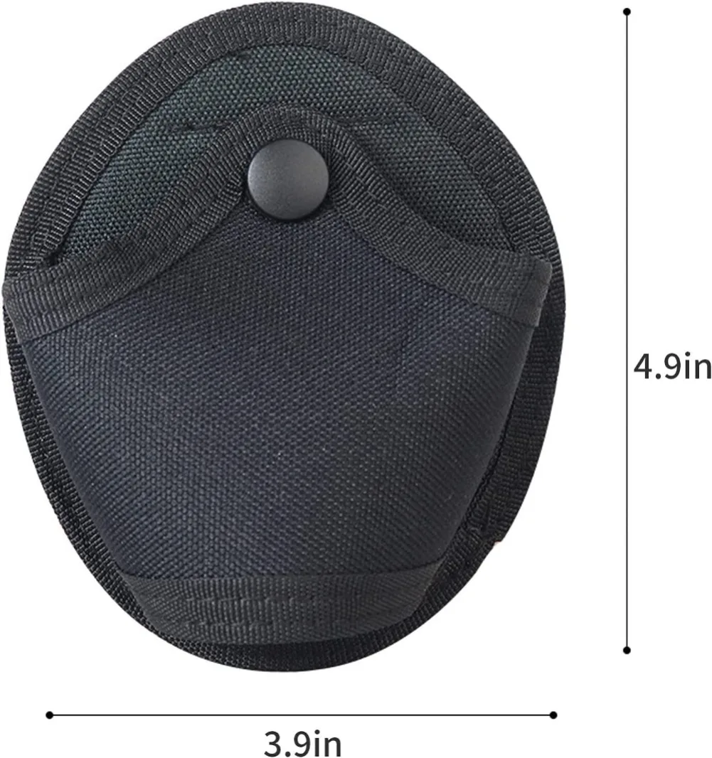 Porta manette tattico universale Custodia per manette standard militare Custodia per manette con passante per cintura Marsupio per grilli della polizia