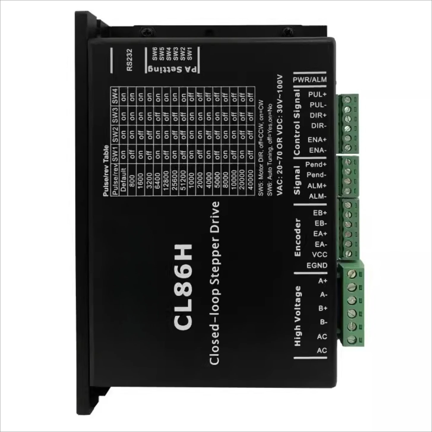 CL86C CL86H driver, closed-loop motor 86CME85-BZ 45 80 120