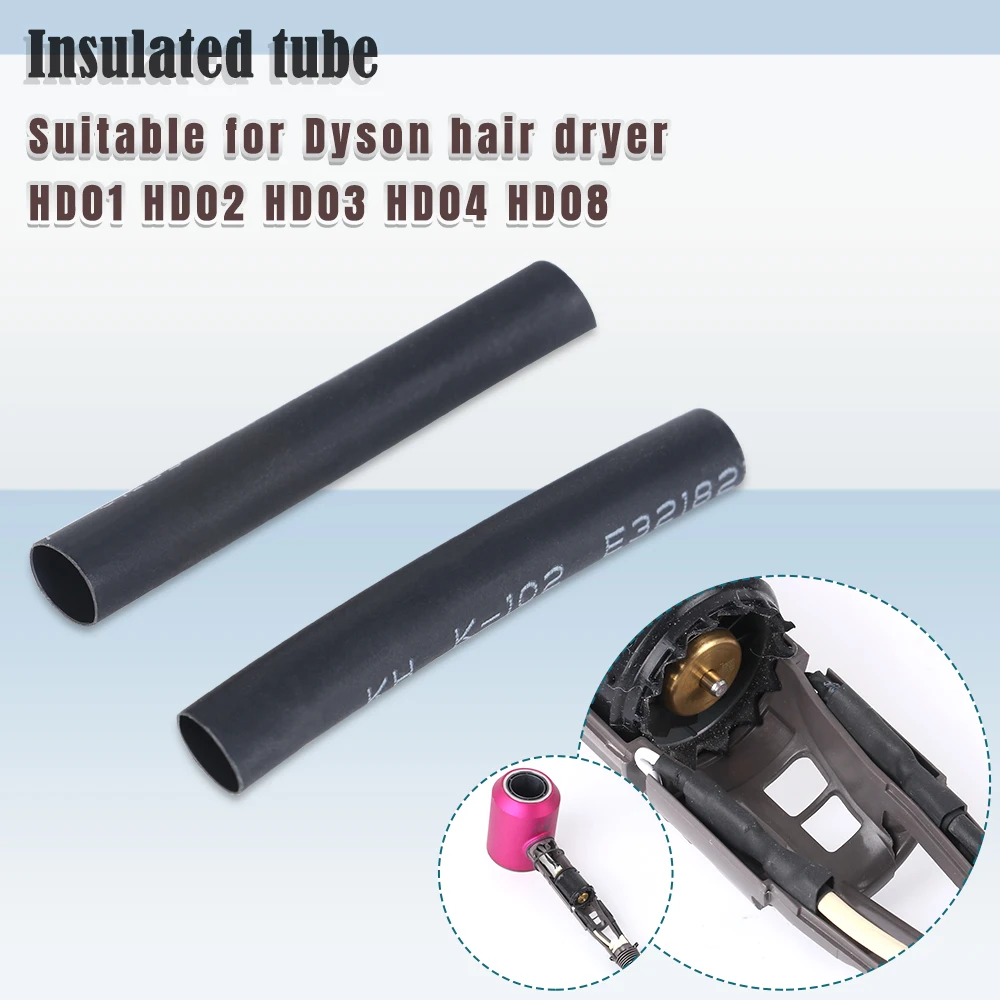 Power Cord Insulated Tube Repair Parts for Dyson Hair Dryer HD01 HD02 HD03 Accessories