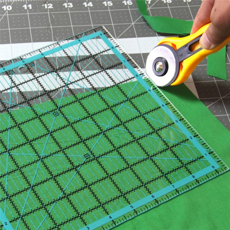 

LJL 4Pcs Quilting Rulers,Quilting Rulers And Templates,Square Quilting Rulers Fabric Cutting Ruler For Quilting And Sewing